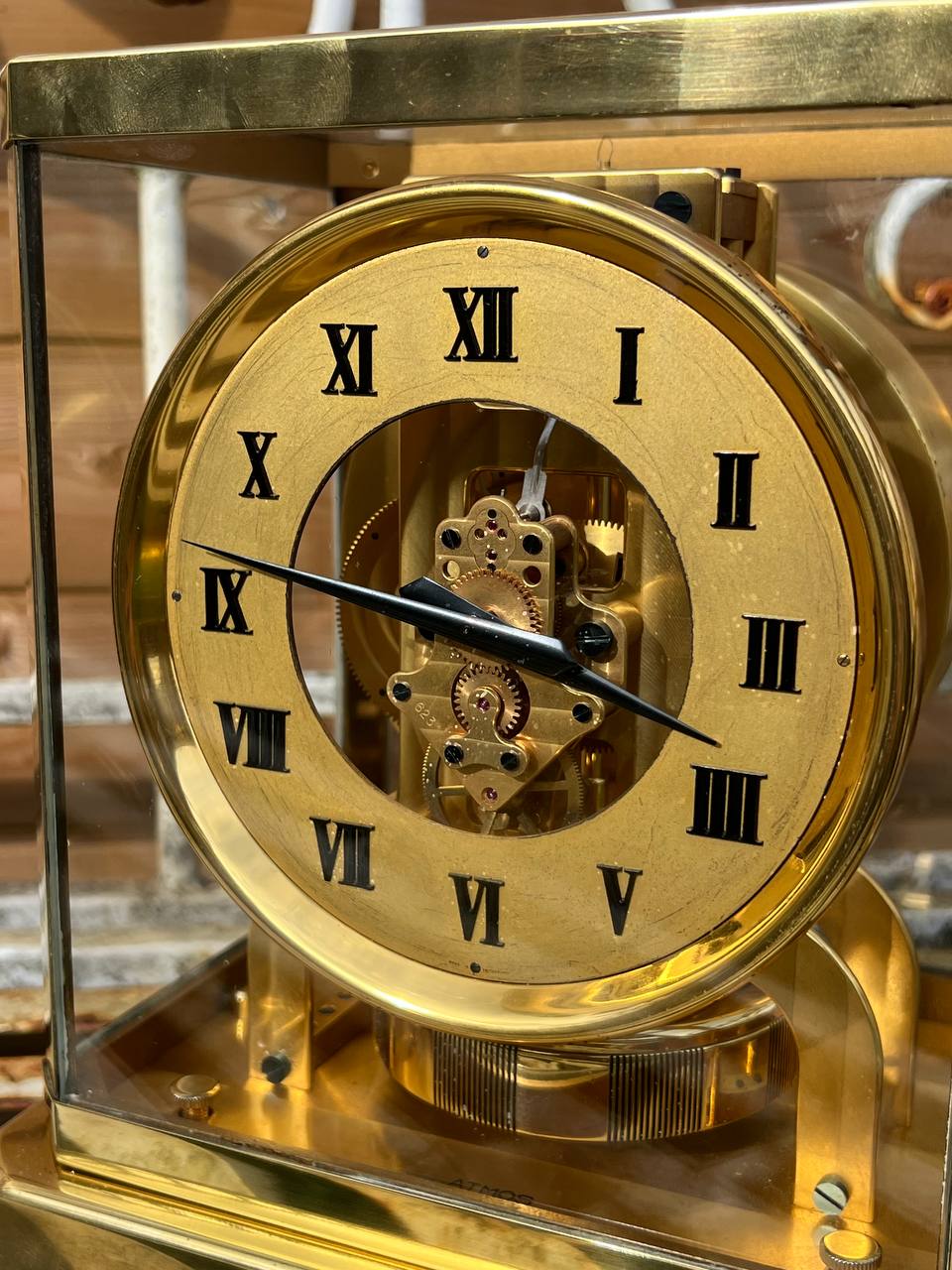 1290922 Rare Early LeCoultre Atmos II Clock 1940s 4 Digit Serial No 3