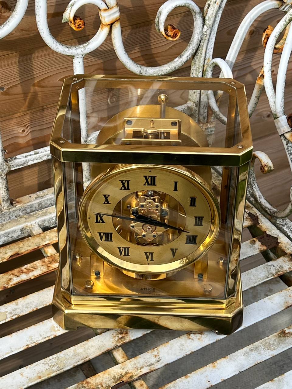 1290922 Rare Early LeCoultre Atmos II Clock 1940s 4 Digit Serial No 5