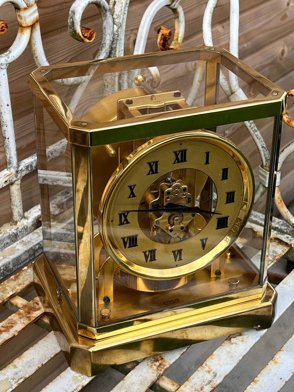 1290922 Rare Early LeCoultre Atmos II Clock 1940s 4 Digit Serial No 6